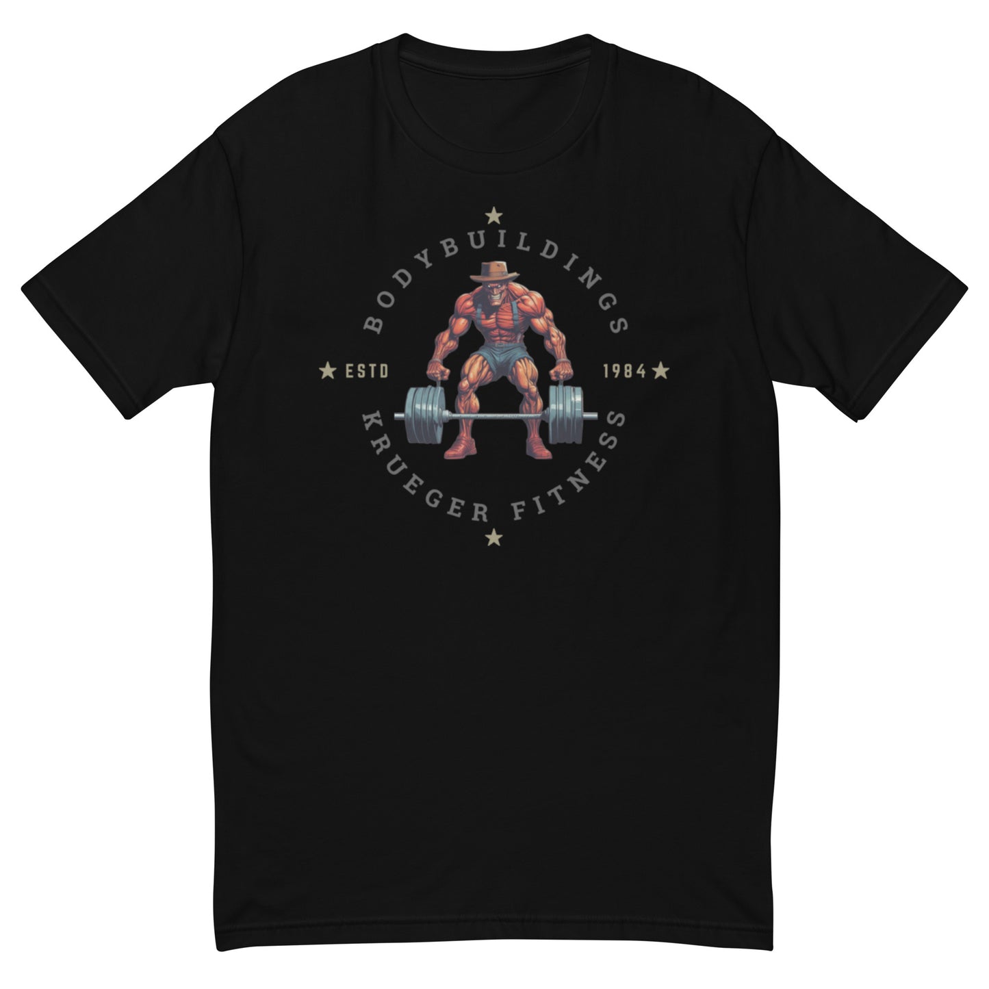 Krueger Bodybuilding Short Sleeve T-shirt