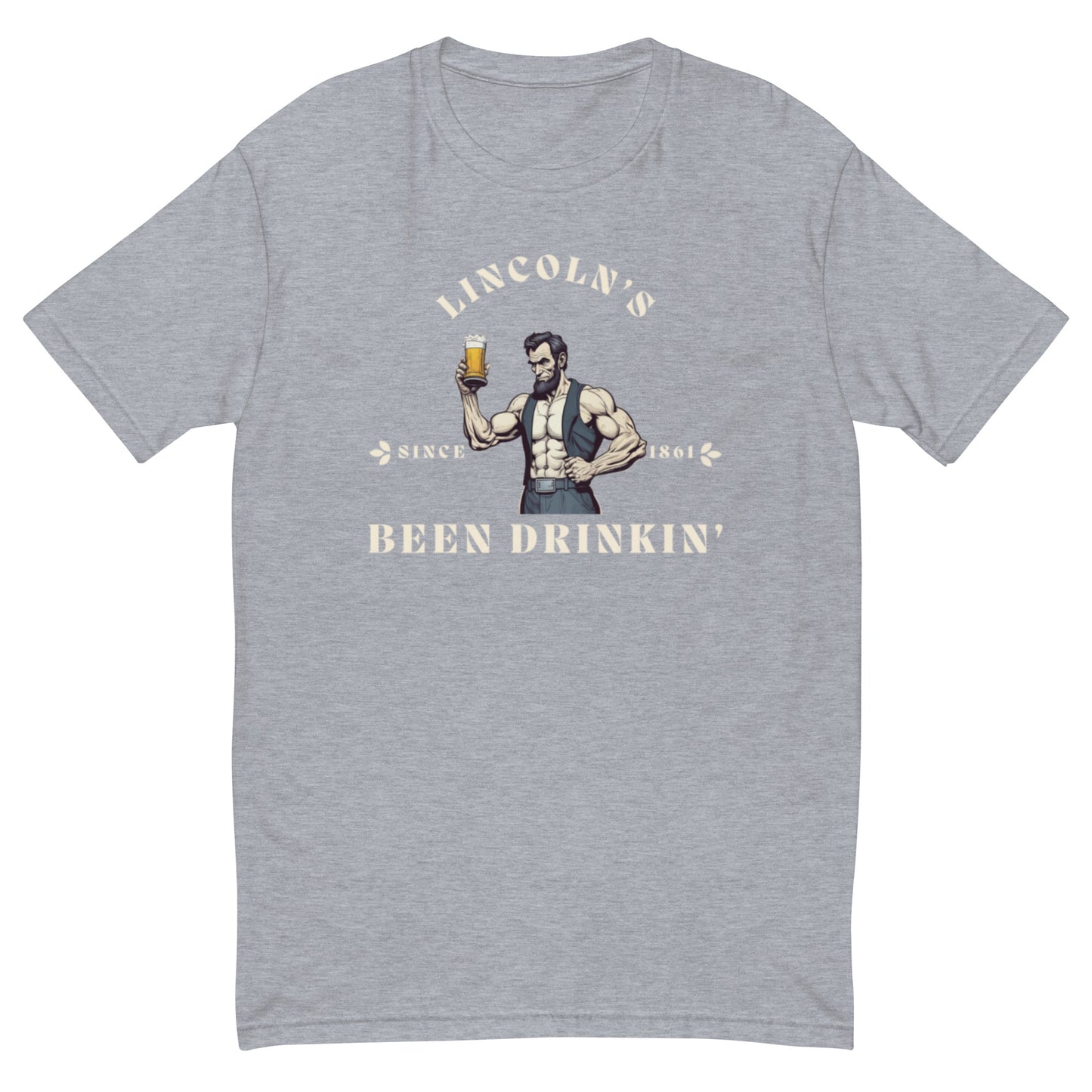 Drink With Abe Short Sleeve T-shirt