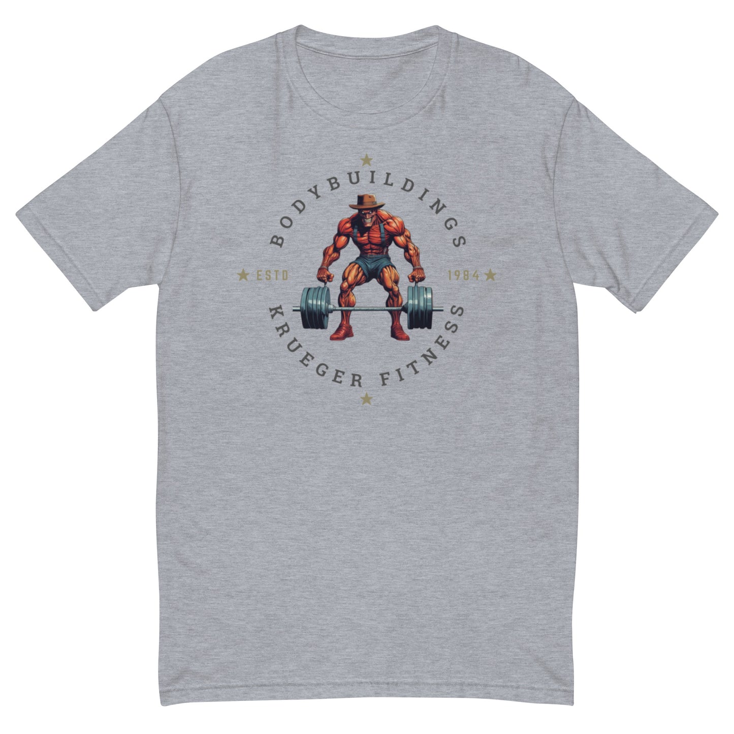 Krueger Bodybuilding Short Sleeve T-shirt