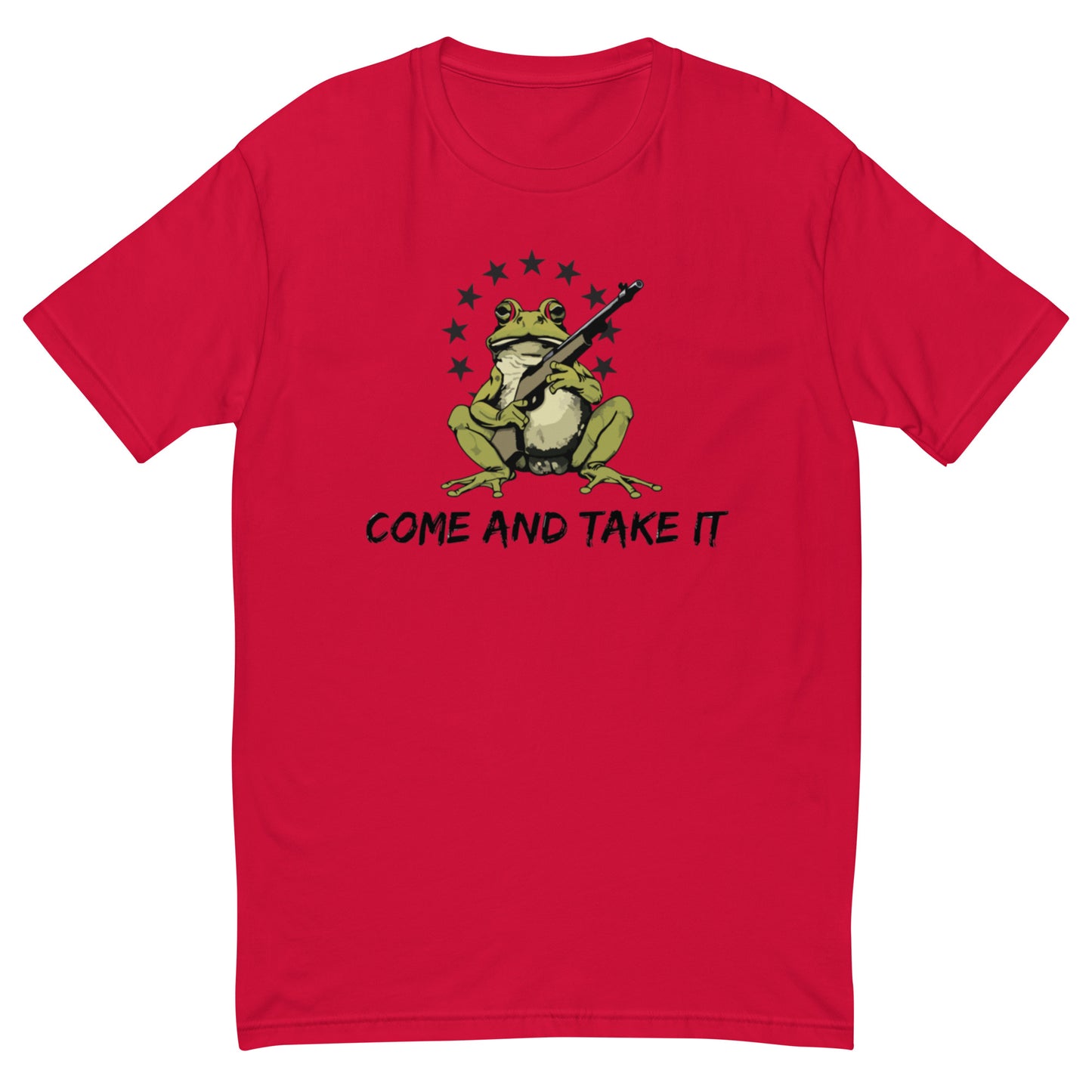 Come Take It American Frog Short Sleeve T-shirt