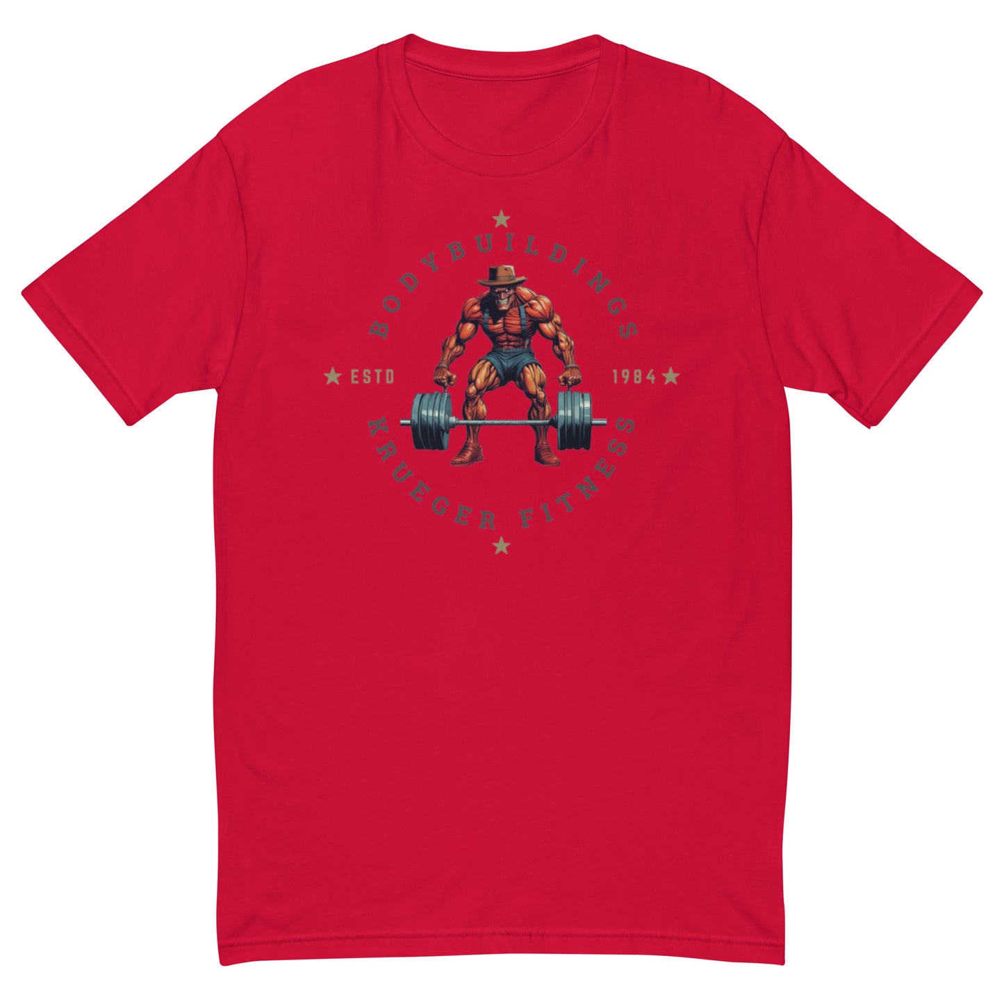 Krueger Bodybuilding Short Sleeve T-shirt