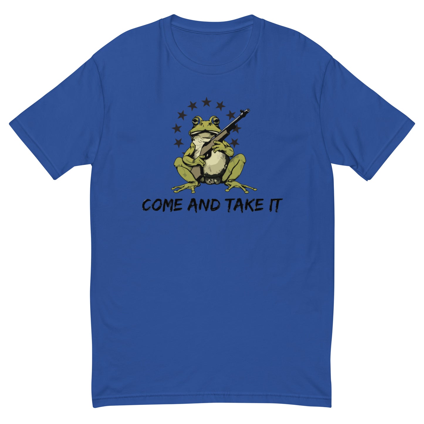 Come Take It American Frog Short Sleeve T-shirt