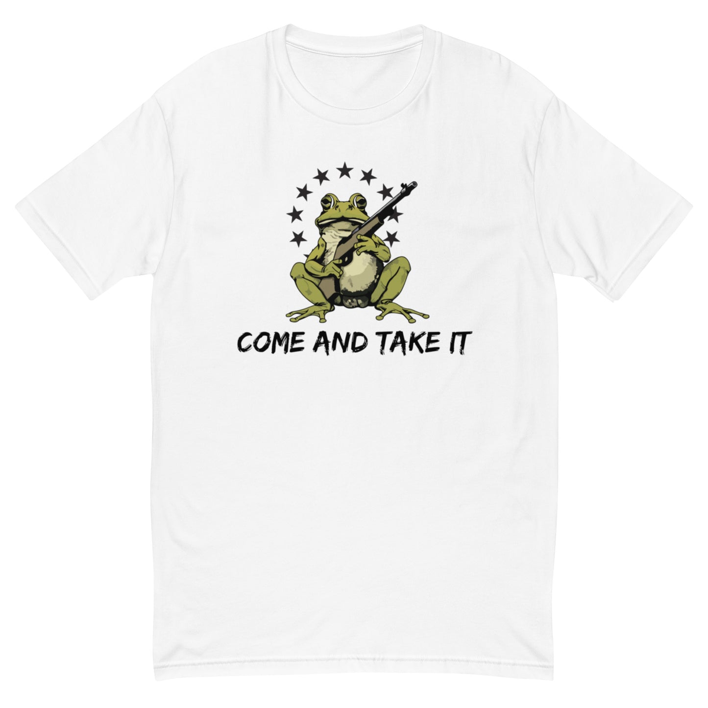 Come Take It American Frog Short Sleeve T-shirt