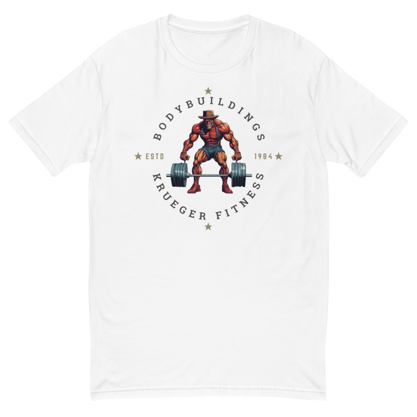 Krueger Bodybuilding Short Sleeve T-shirt