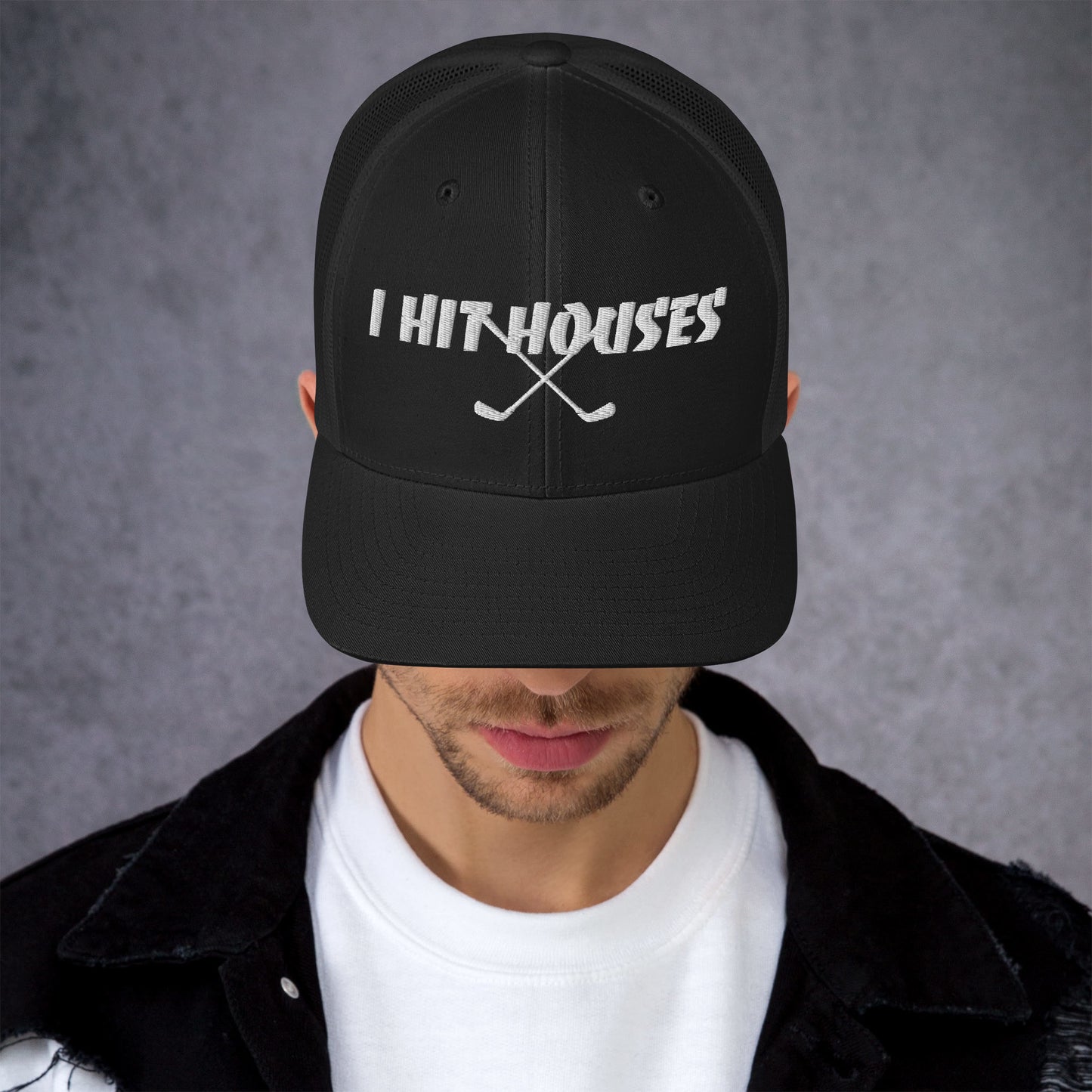 I HIT HOUSES Trucker Cap