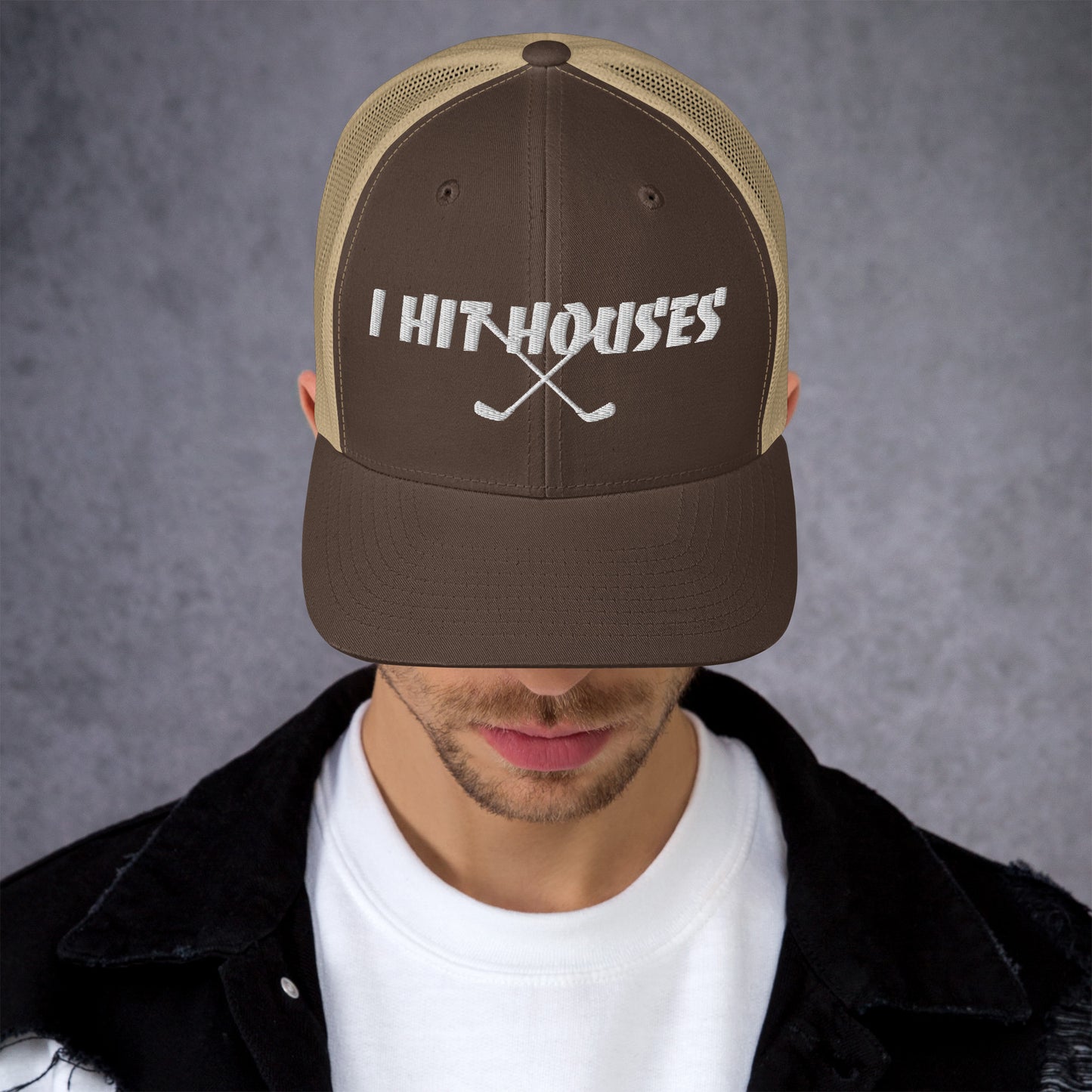I HIT HOUSES Trucker Cap