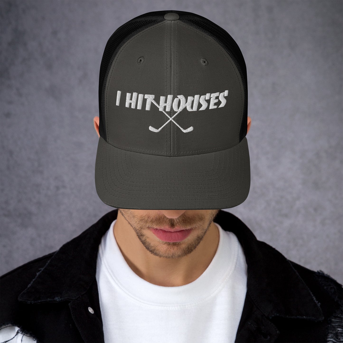 I HIT HOUSES Trucker Cap