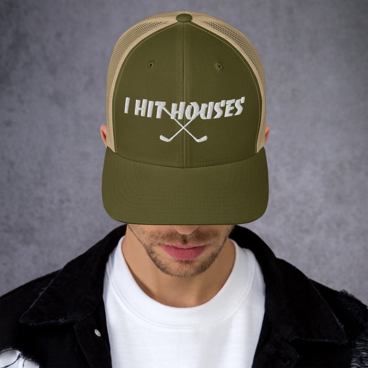 I HIT HOUSES Trucker Cap