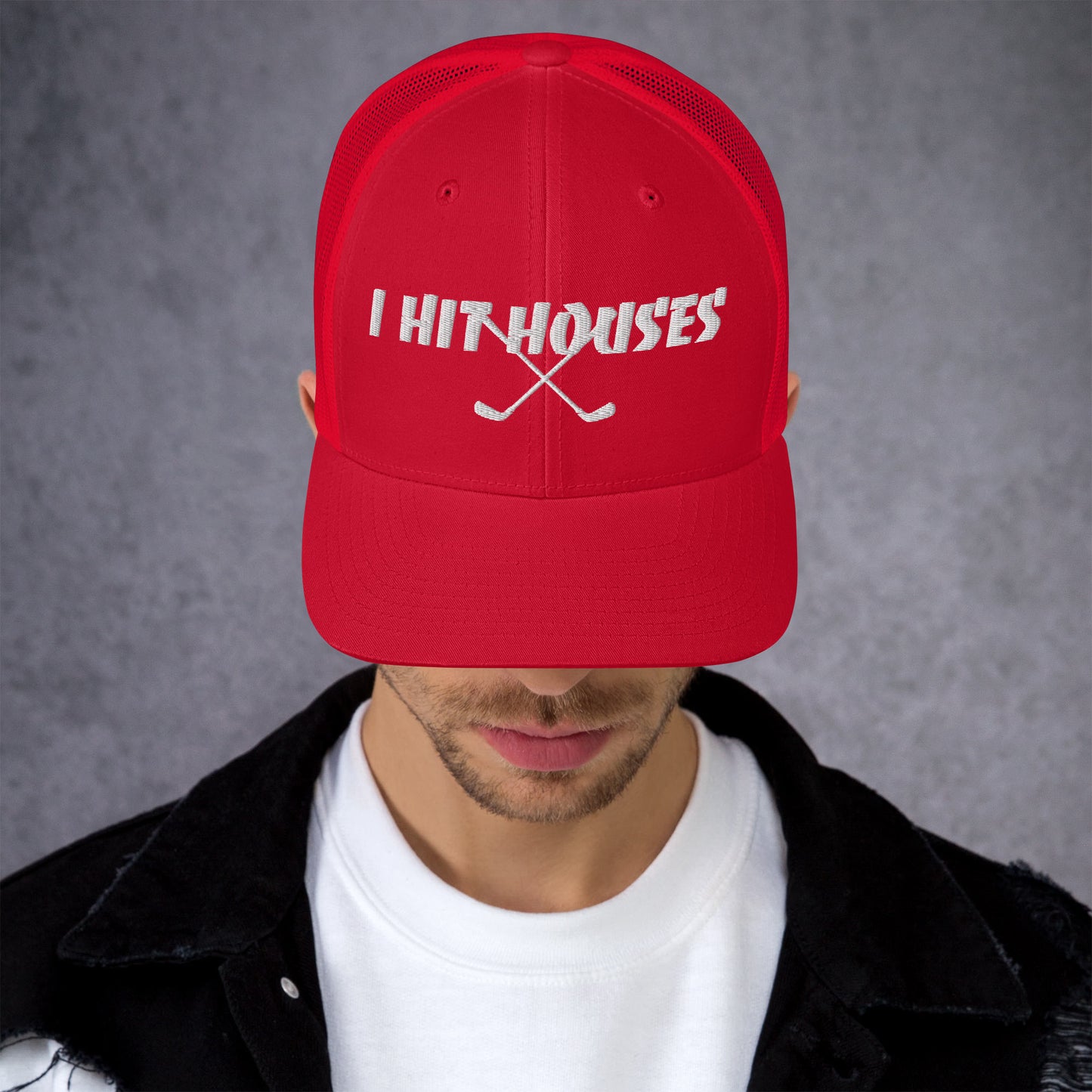 I HIT HOUSES Trucker Cap