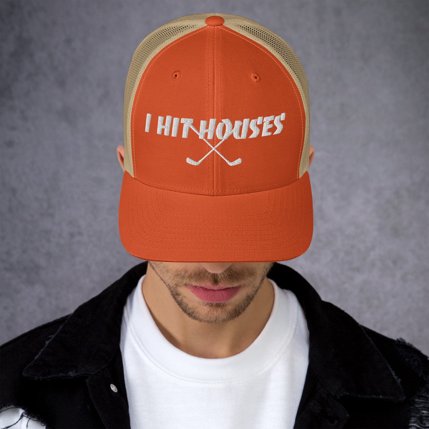 I HIT HOUSES Trucker Cap