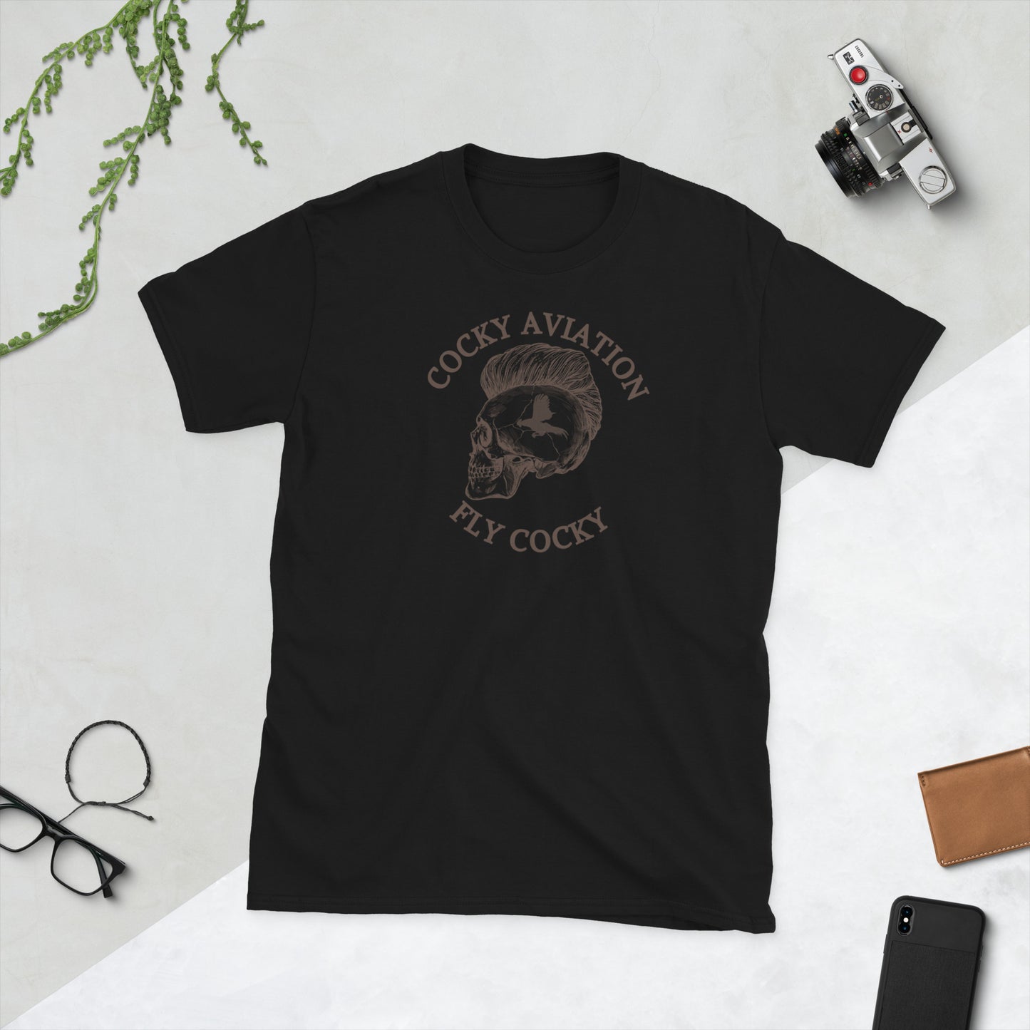 Fly Cocky On The Mind Short-Sleeve Unisex T-Shirt