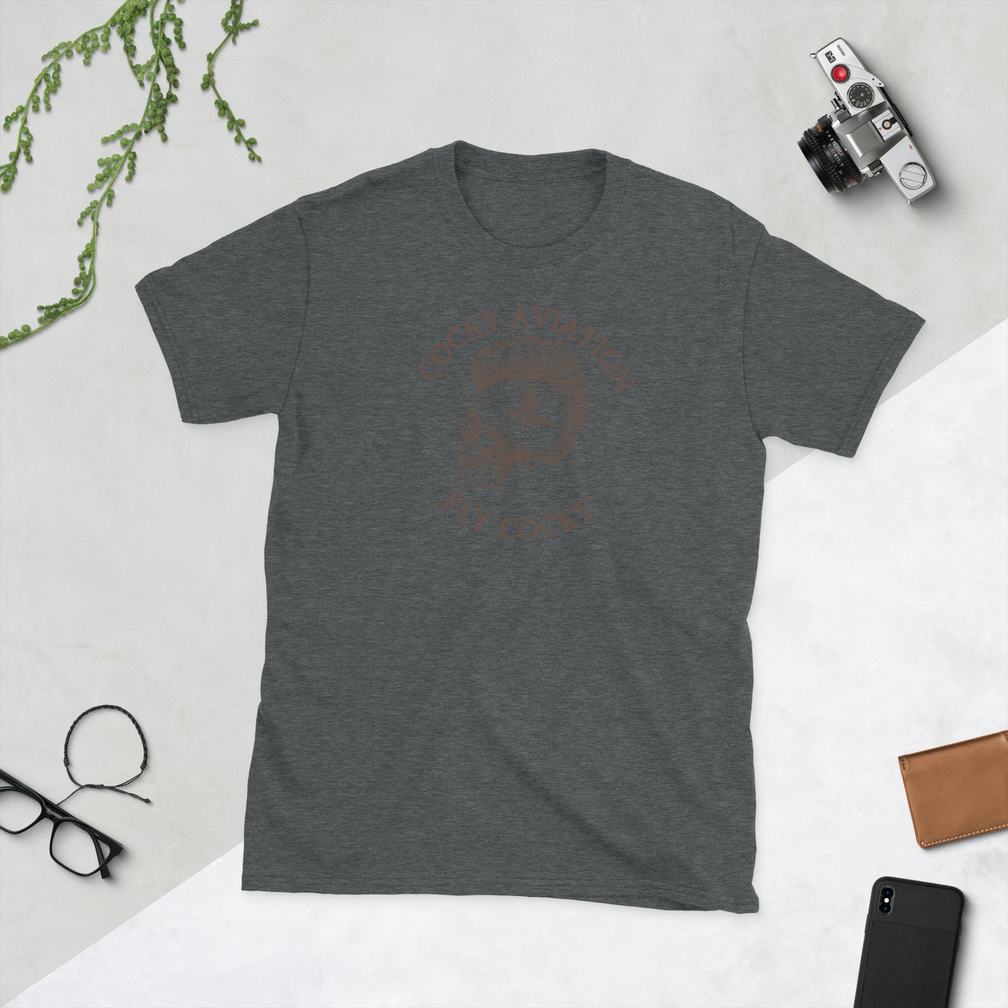 Fly Cocky On The Mind Short-Sleeve Unisex T-Shirt