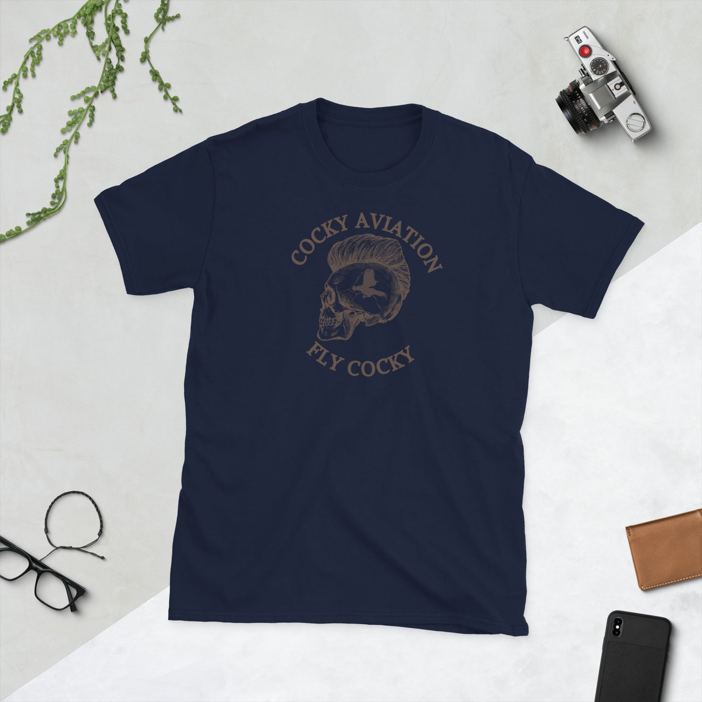 Fly Cocky On The Mind Short-Sleeve Unisex T-Shirt