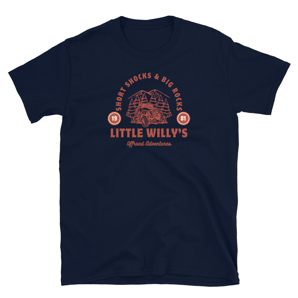 Little Willy's Off Road Adv. Short-Sleeve Unisex T-Shirt