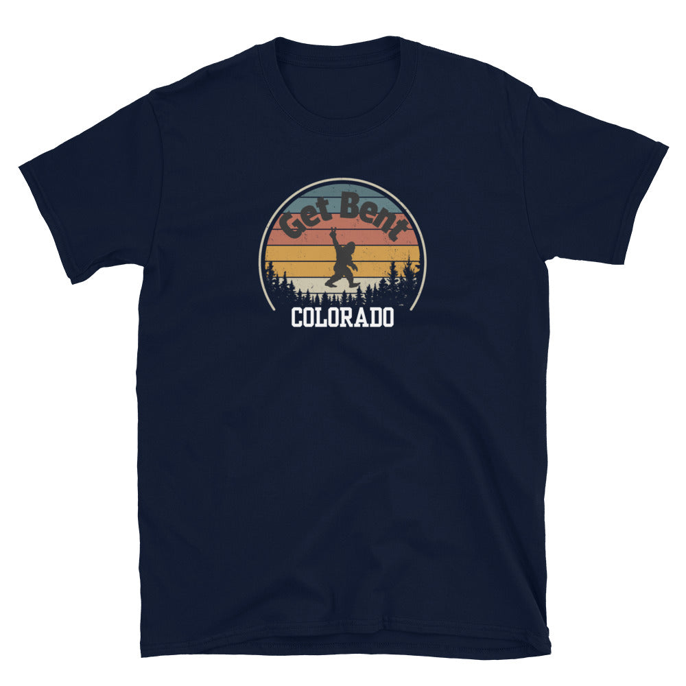 Get Bent Sasquatch Short-Sleeve Unisex T-Shirt