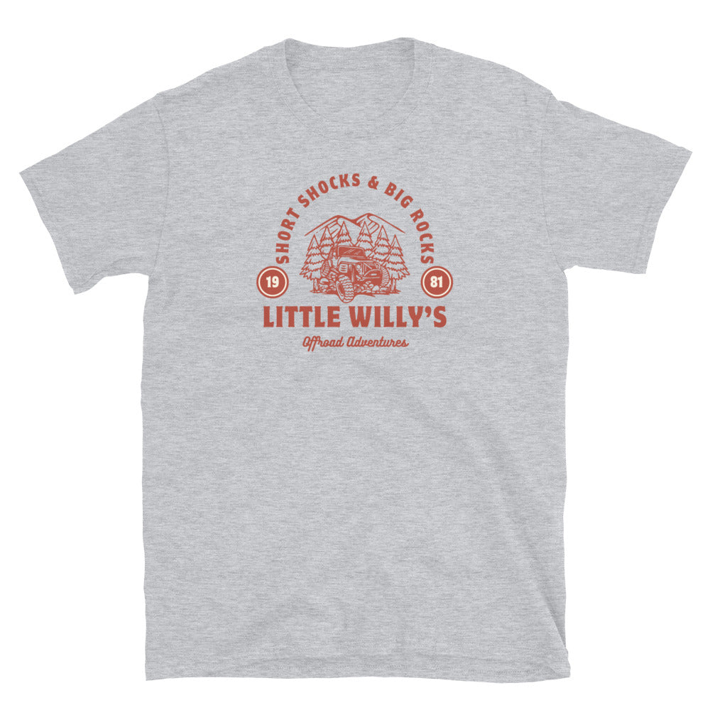 Little Willy's Off Road Adv. Short-Sleeve Unisex T-Shirt