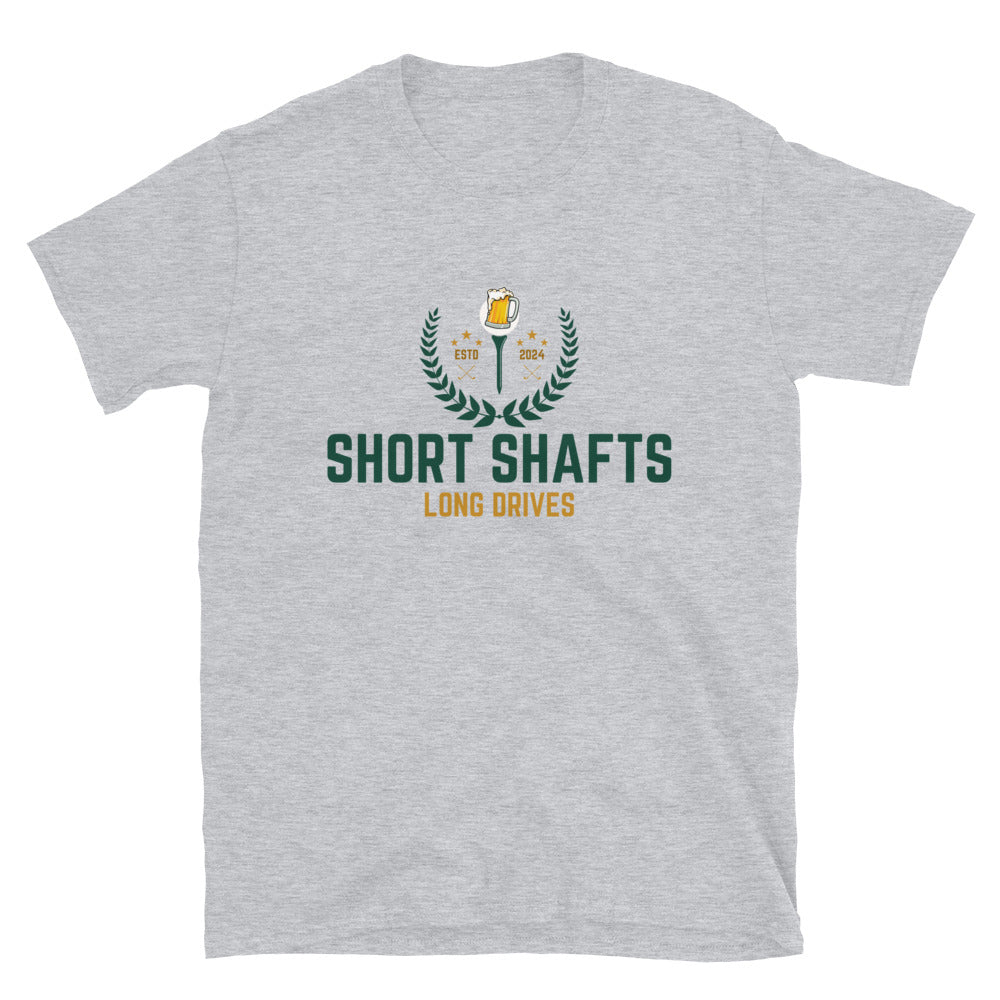 Short Shafts Beer Short-Sleeve Unisex T-Shirt