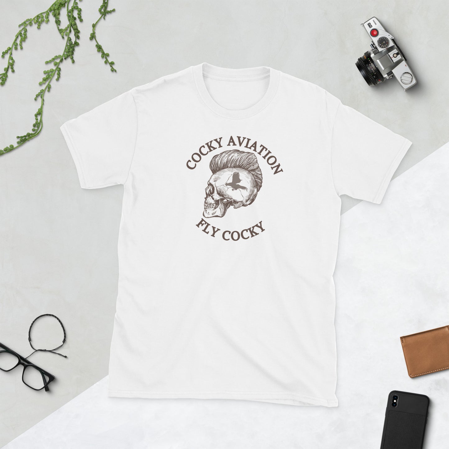 Fly Cocky On The Mind Short-Sleeve Unisex T-Shirt