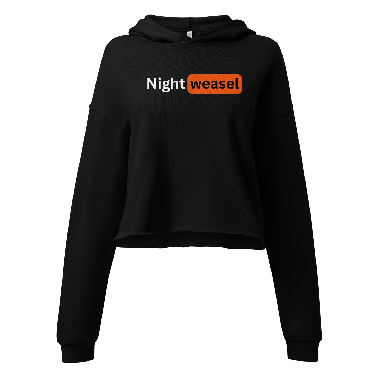 Night Weasel Crop Hoodie