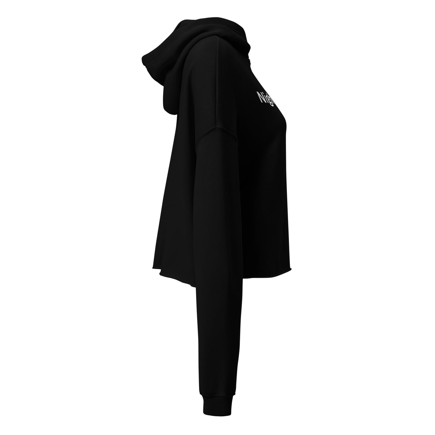 Night Weasel Crop Hoodie