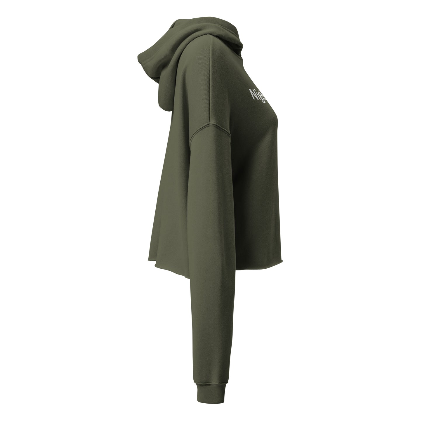 Night Weasel Crop Hoodie