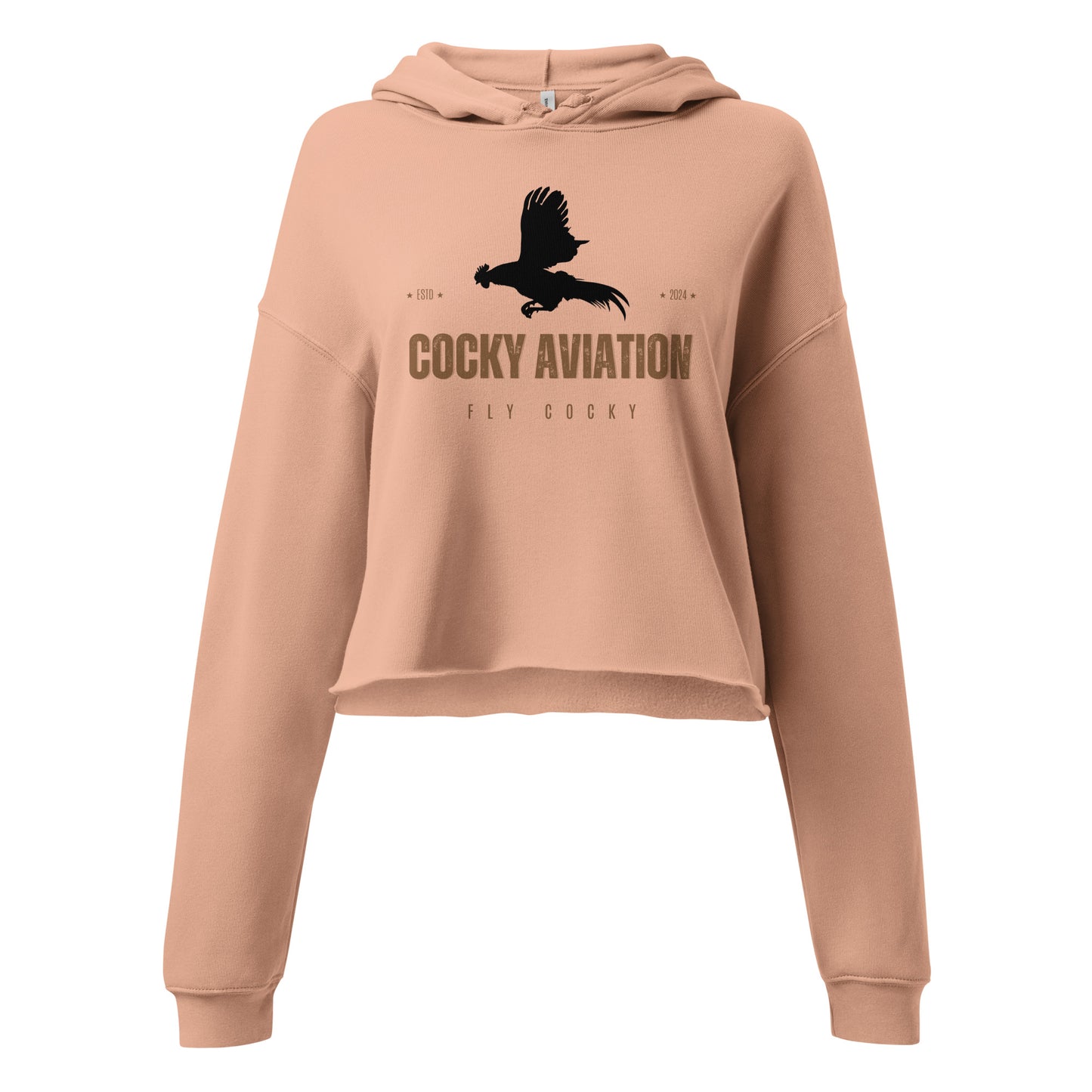 Cocky Aviation Crop Hoodie
