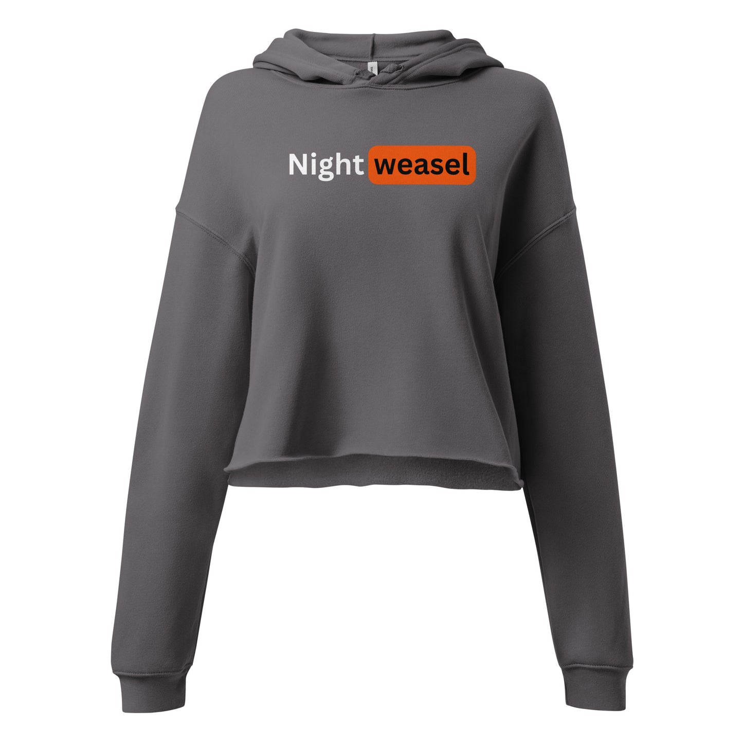 Night Weasel Crop Hoodie
