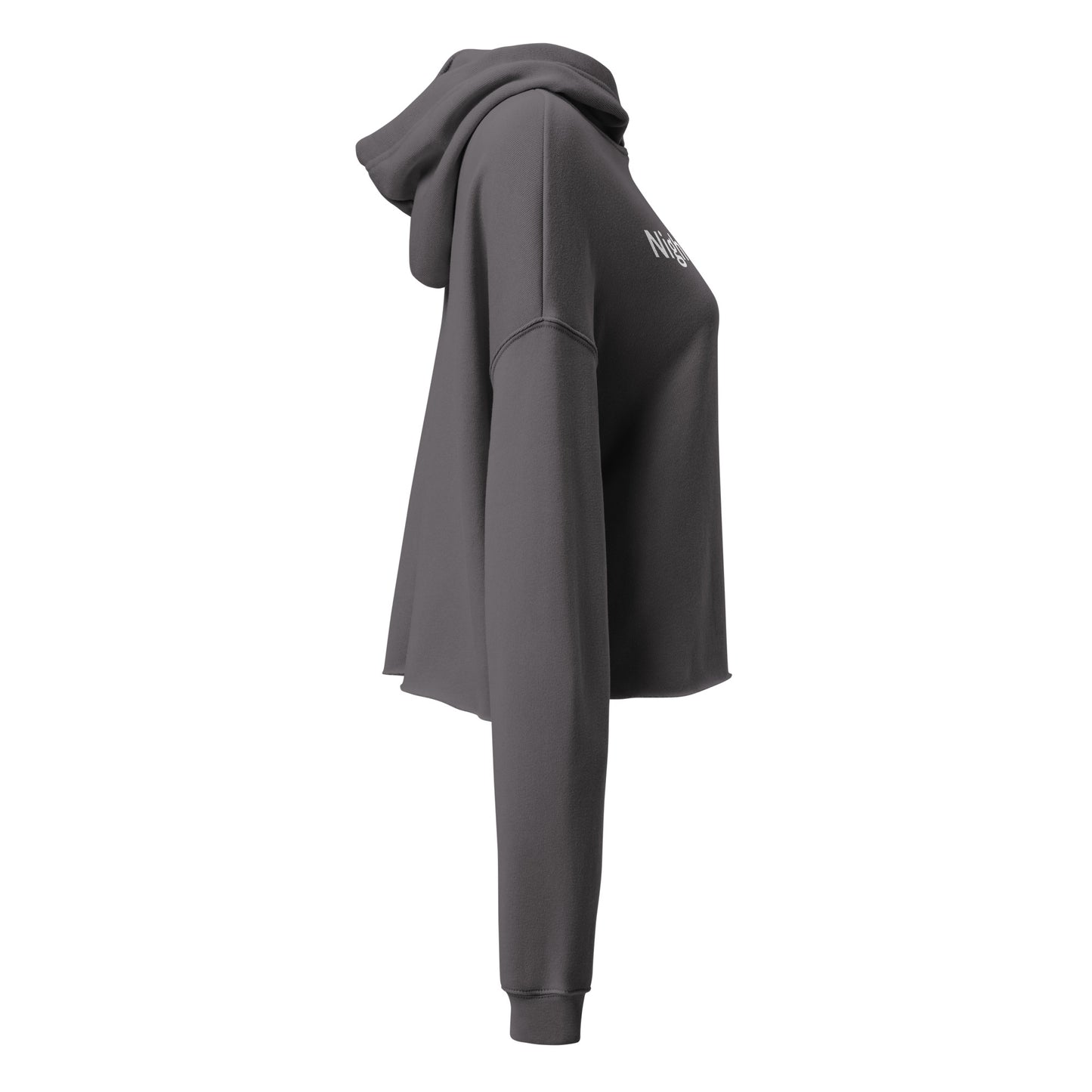 Night Weasel Crop Hoodie