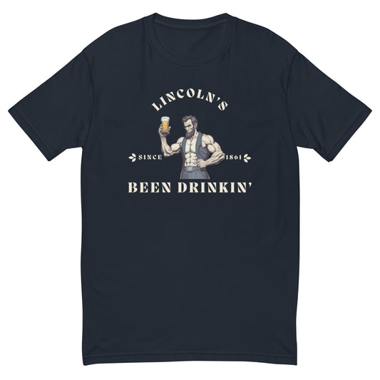 Drink With Abe Short Sleeve T-shirt