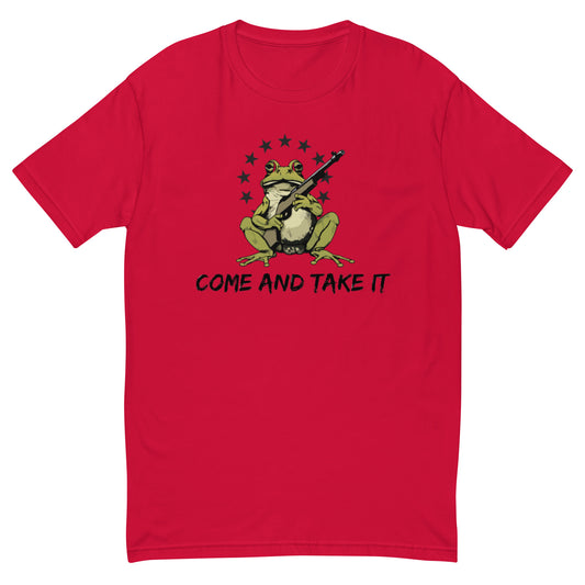 Come Take It American Frog Short Sleeve T-shirt