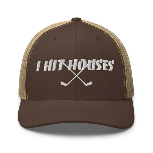 I HIT HOUSES GOLF HAT