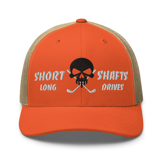 Short Shafts Long Drives Dark Skull