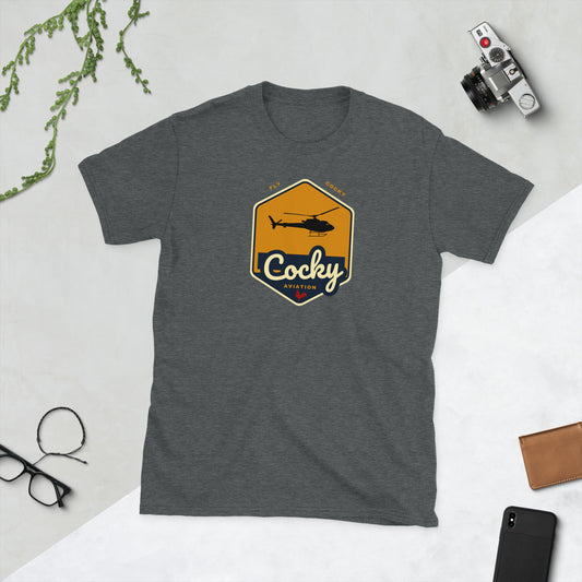 Fly Cocky 350 Short-Sleeve Unisex T-Shirt