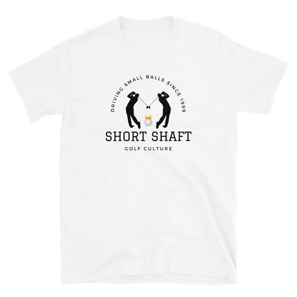 Short Shaft Golf Short-Sleeve Unisex T-Shirt