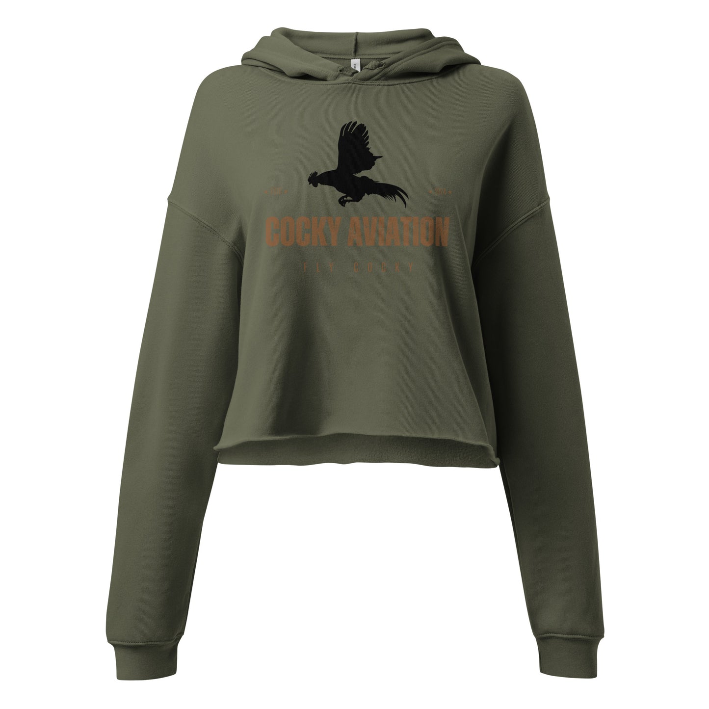 Cocky Aviation Crop Hoodie